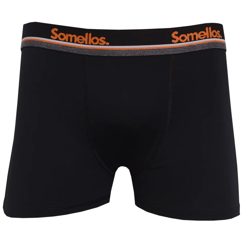 5 Kit Cueca Boxer Masculina Microfibra Somellos + Frete Grátis