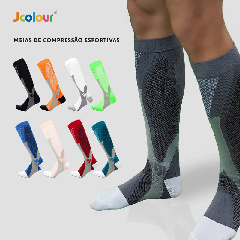 3 kit profissional de alta compressão estimula corrida ciclismo estimula corrida alívio de varizes